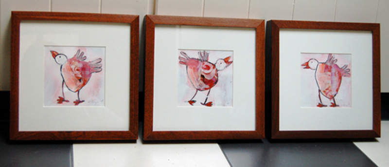 Happy birds serie 6 (x3)