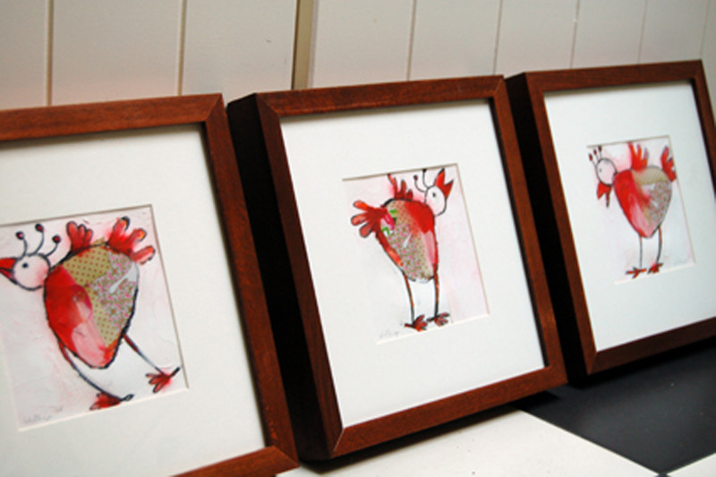 Happy birds serie 7 (x3)