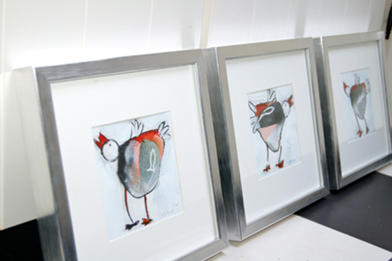 Happy birds serie 8 (x3)