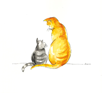 Katten illustratie 1