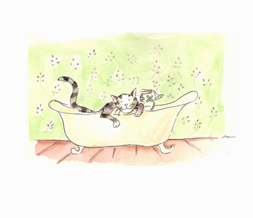 Katten illustratie 7