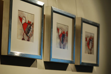 Happy birds Serie 2 met lijst