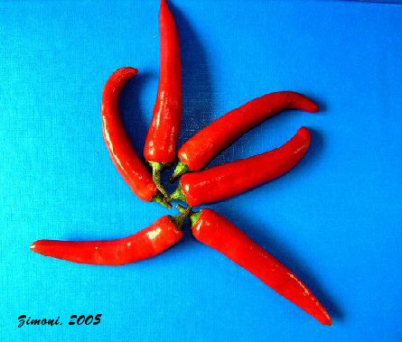 Red dancing pepper