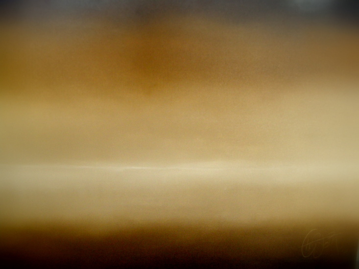 Fading morning mist ...