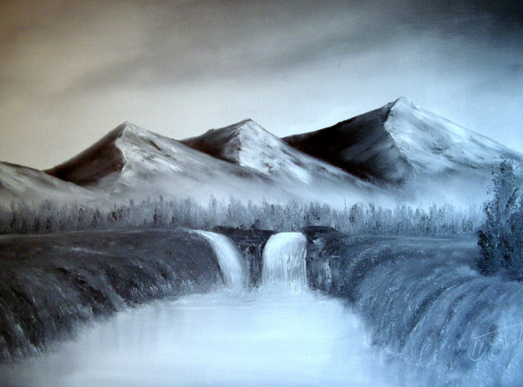 Silver Waterfall ...