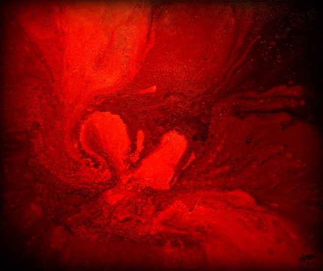 Stormy red fantasy...