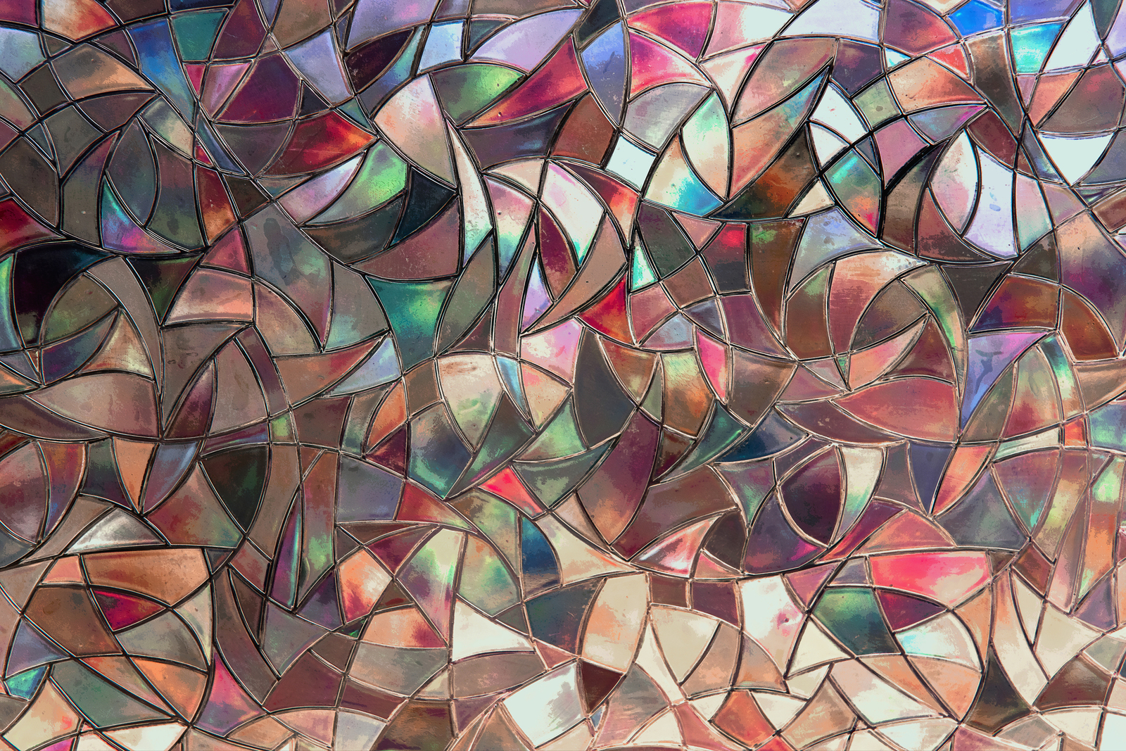 vrolijk abstract mozaik