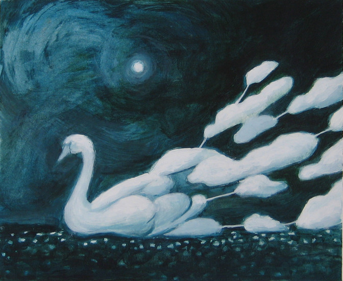 varend door de nacht