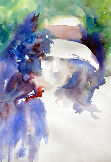 Meisje met witte hoed