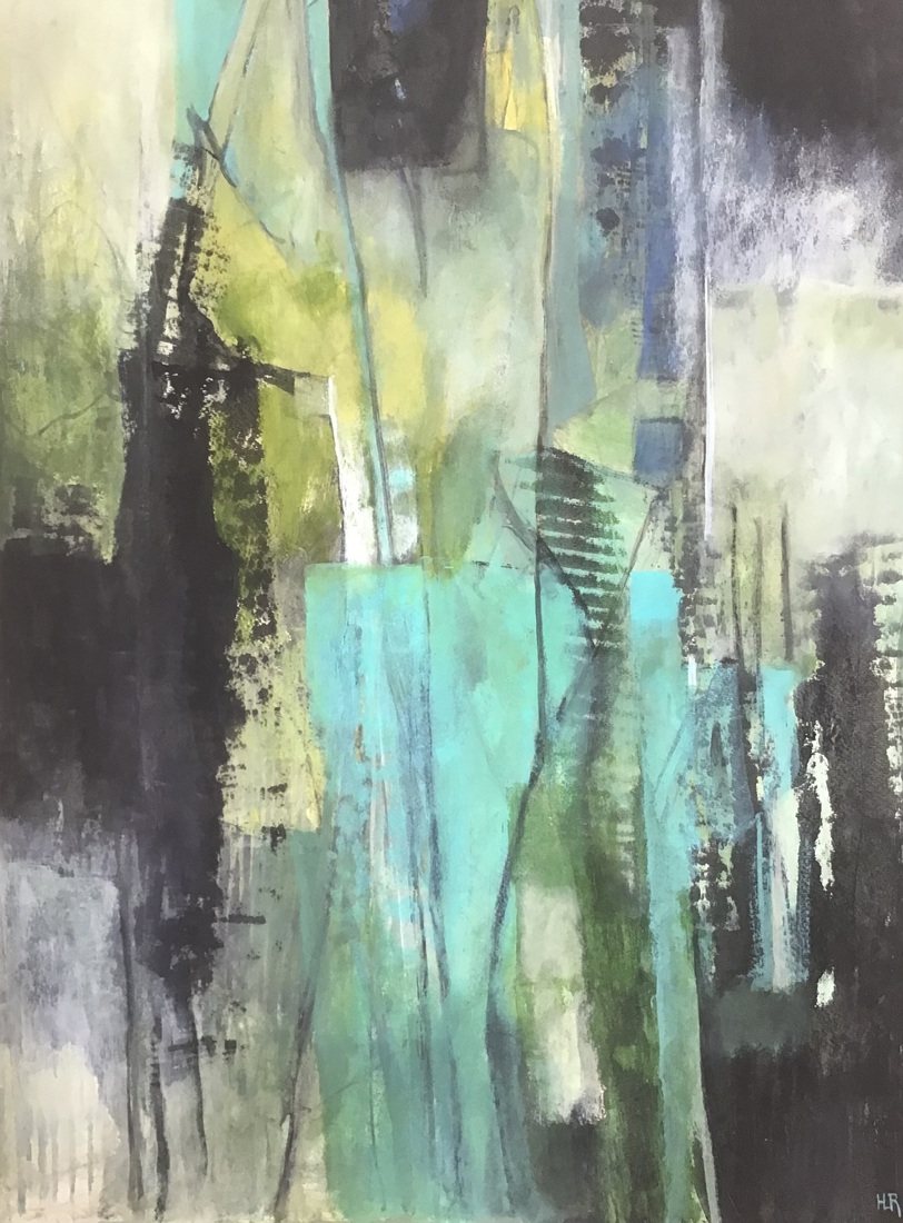 Composition in green