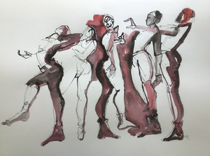 Vlotte schetsen van mensen/modellen