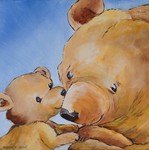 Schilderijen voor, vqn of over kinderen.