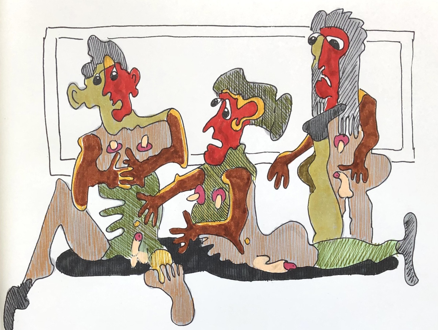 Family scribbles 