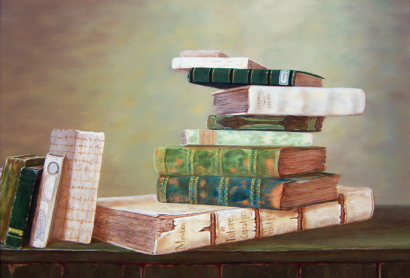 Green-white in a lake