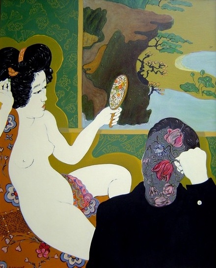 Balthus en Setsuko