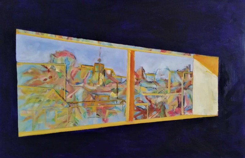 Stad - Saarbruecken. Architectuur.