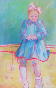 Voornamelijk in olieverf, maar ook in acryl.