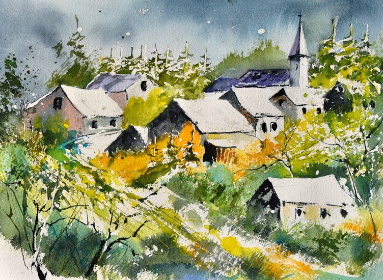 watercolor vencimont