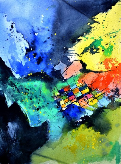 Abstract watercolor 7001