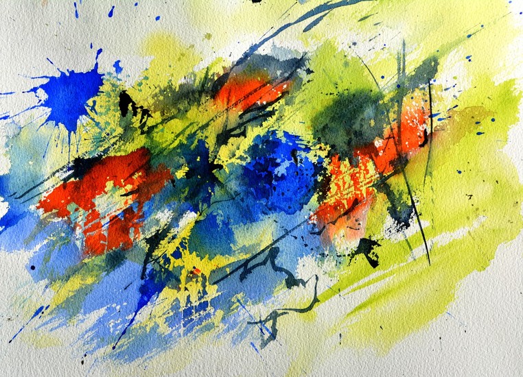 Abstract watercolor 7002