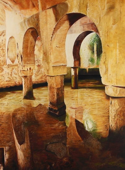 Moorse waterkelder (Alcazaba de Málaga)