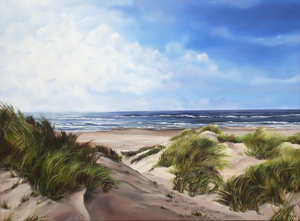 Werken van Nederlandse zee en duingezichten.