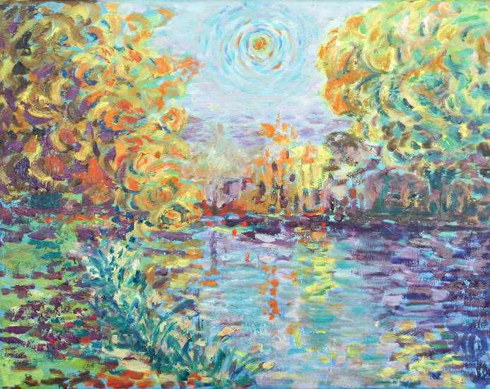 Impressionistisch landschap