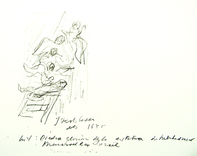 jacobs ladder, after Rembrandt