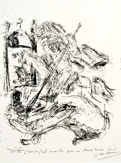 Saint George Bush and his war on terrorism