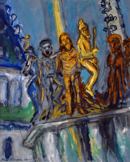 Calvaire of the cathedrale St. Thegonec, Brittany