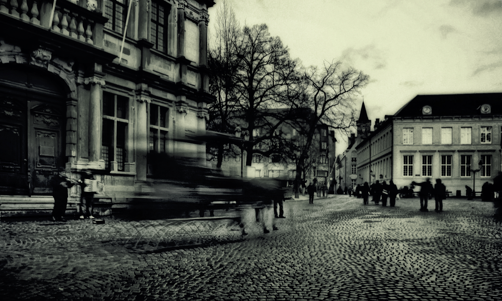 Frowning Evening in the Old Town