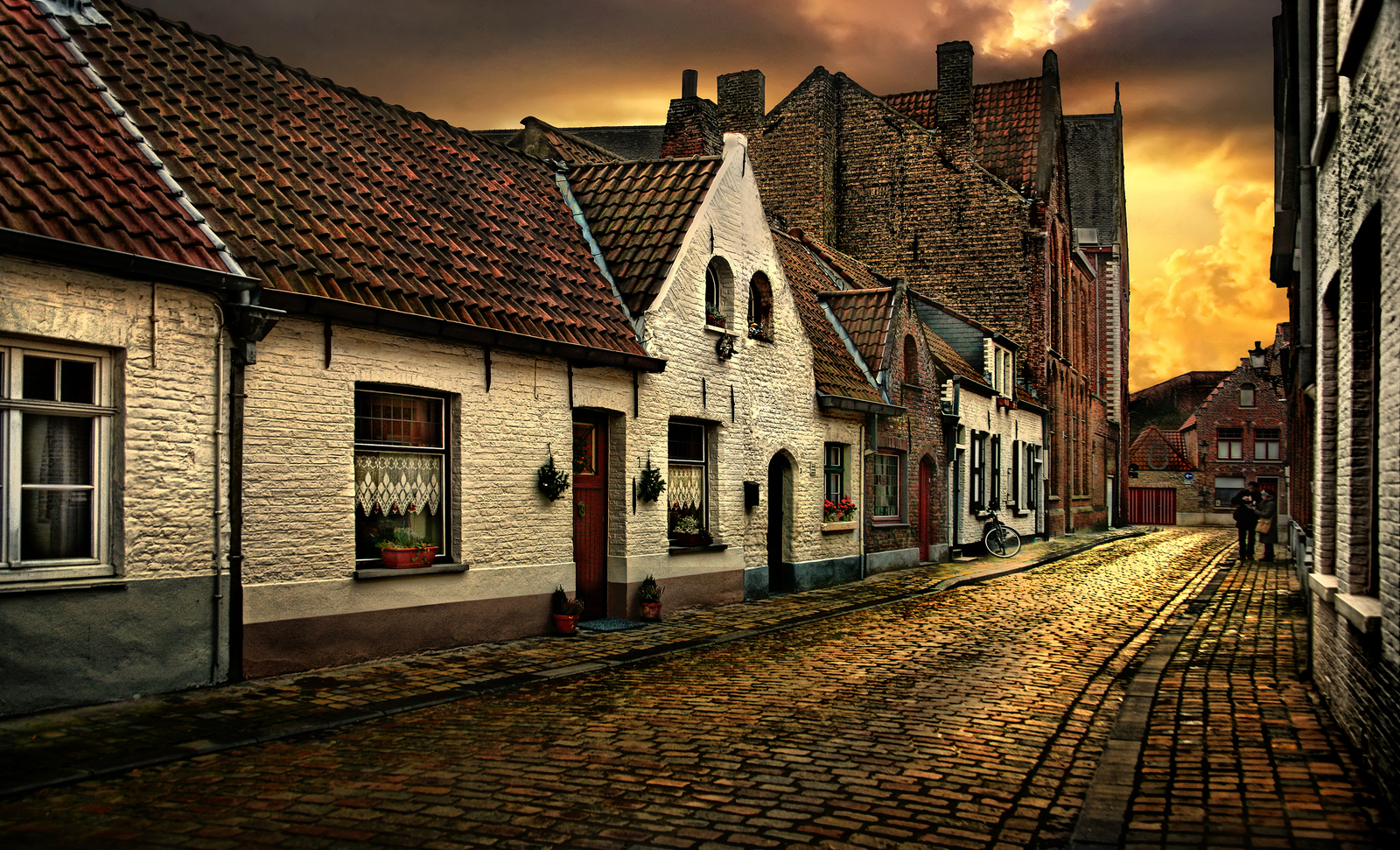 Street of Old Brugge