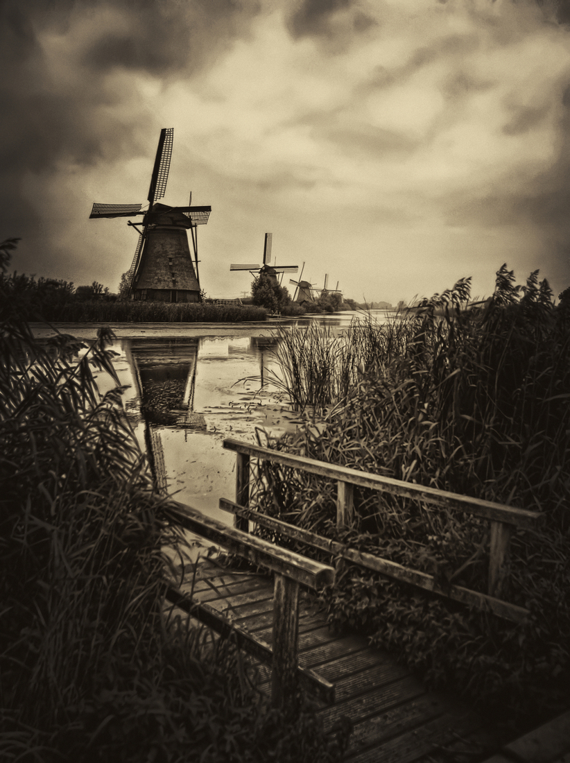 Calm Kinderdijk