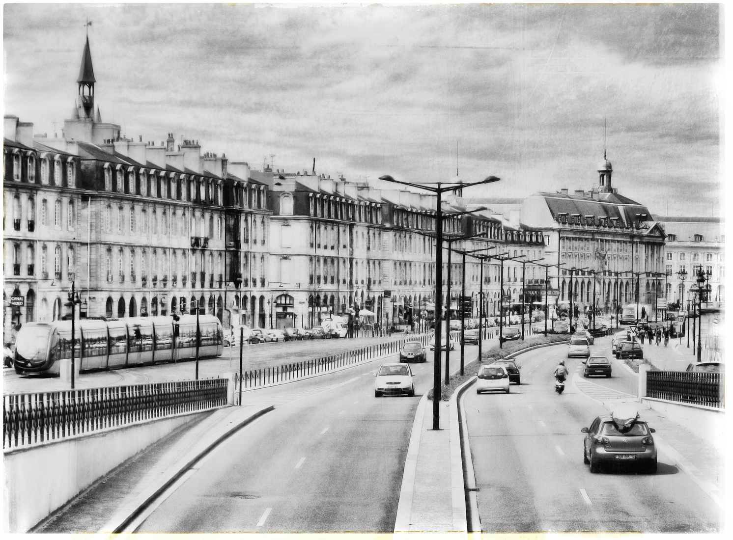 21 BORDEAUX, FRANCE. In Black and White!