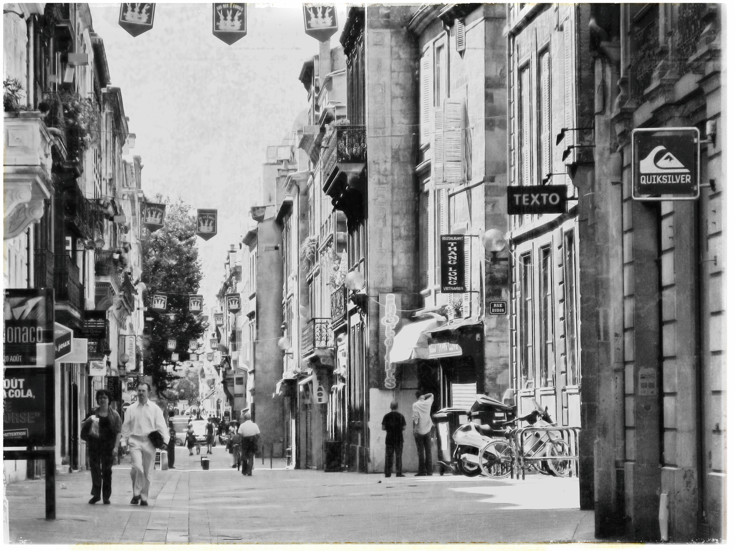 63 BORDEAUX, FRANCE. In Black and White