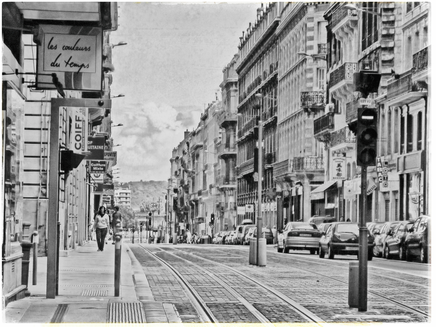 67 BORDEAUX, FRANCE. In Black and White