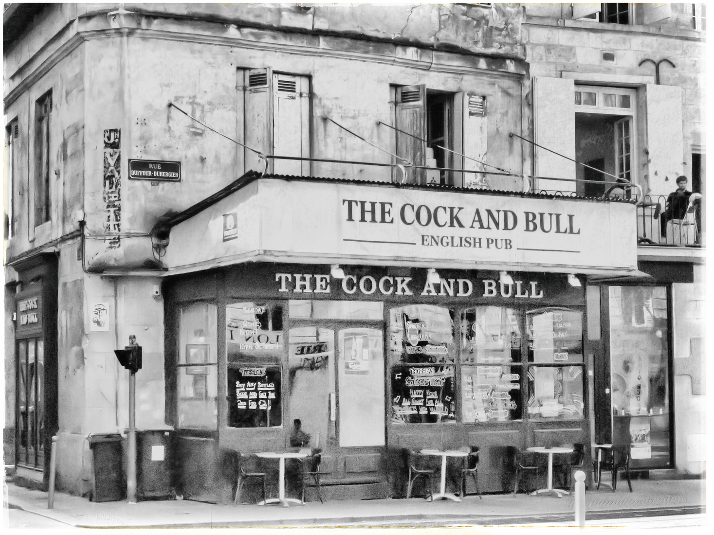 69 BORDEAUX, FRANCE. In Black and White