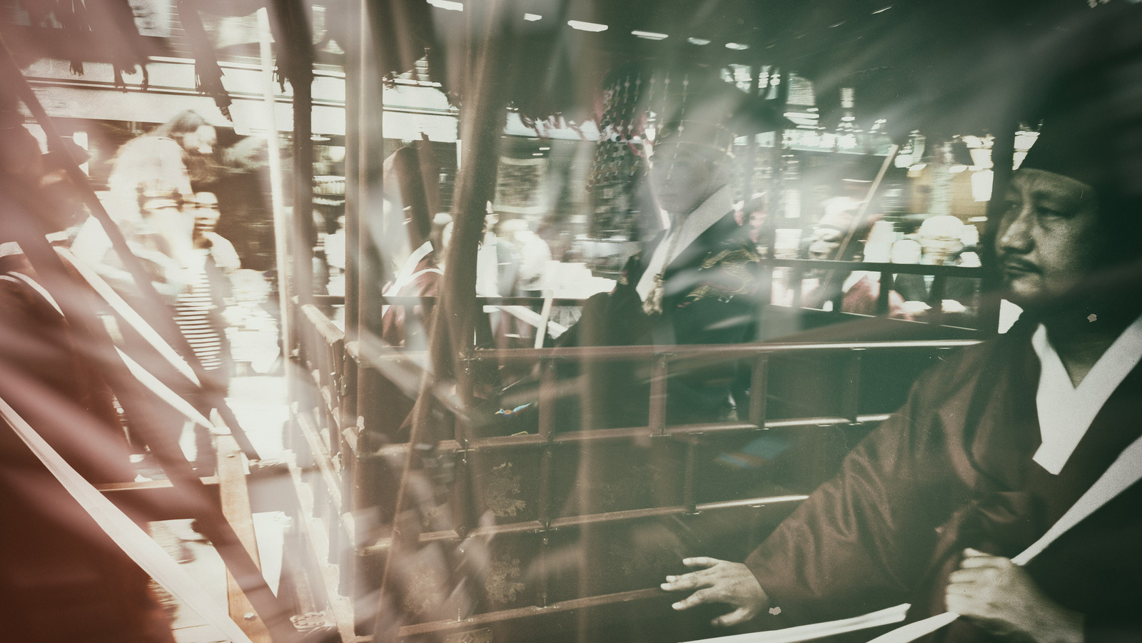 South Korea. Street procession. (1)