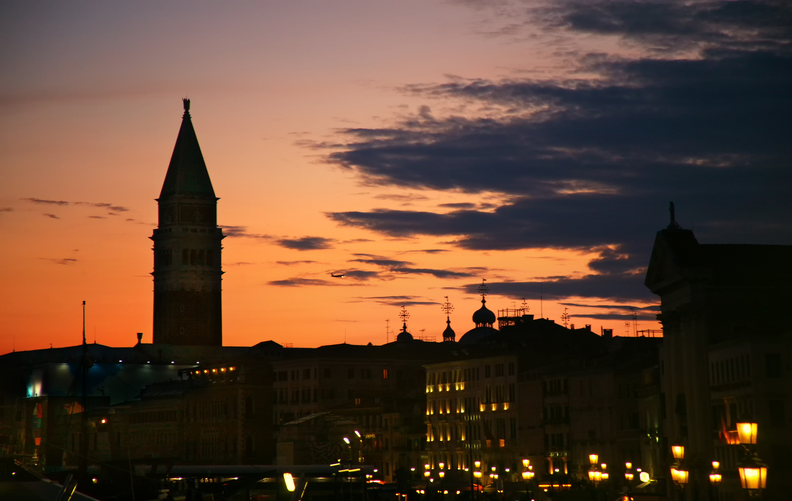 Venice. Venetian evening.