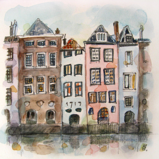 Canal houses Utrecht