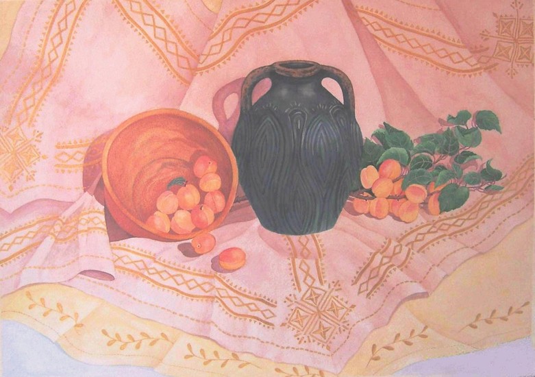 Copper, Bronze and Apricots