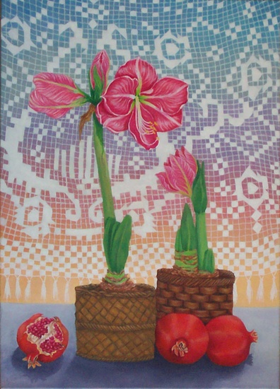 Early Evening Winter Window