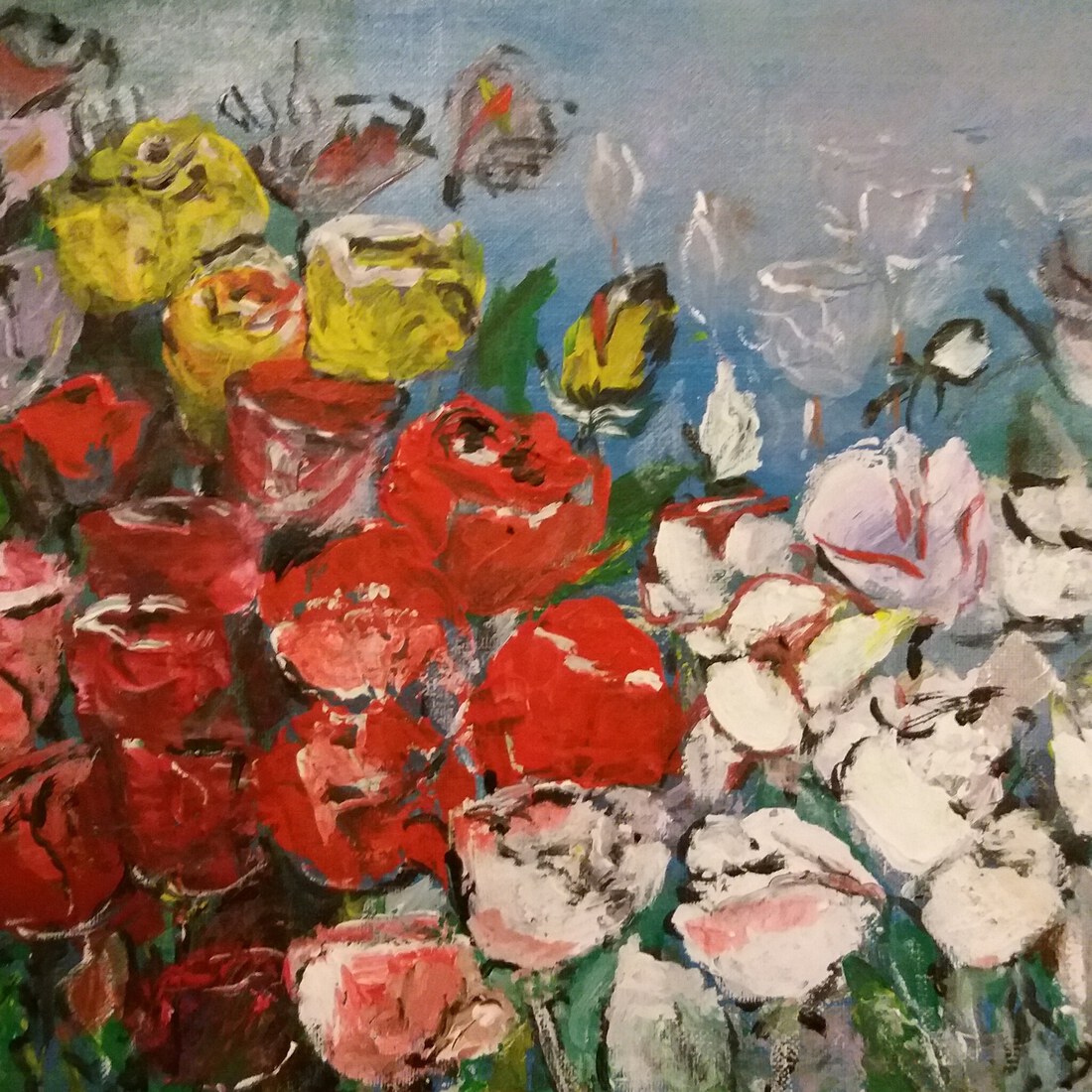 Roozen in roozentuin