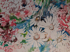 Tekeningen met grafiet, aquarel op papier 