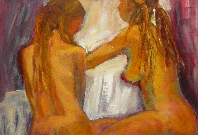 twee vrouwen