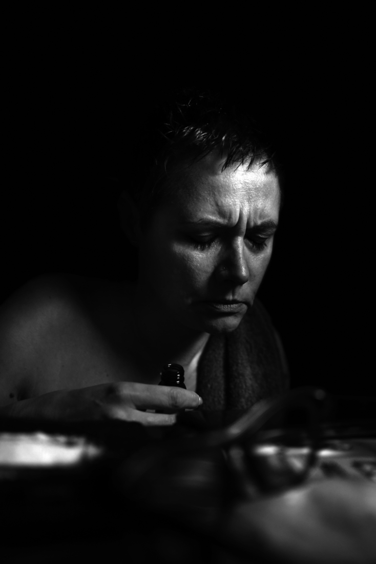 verslaafde vrouw / work 4