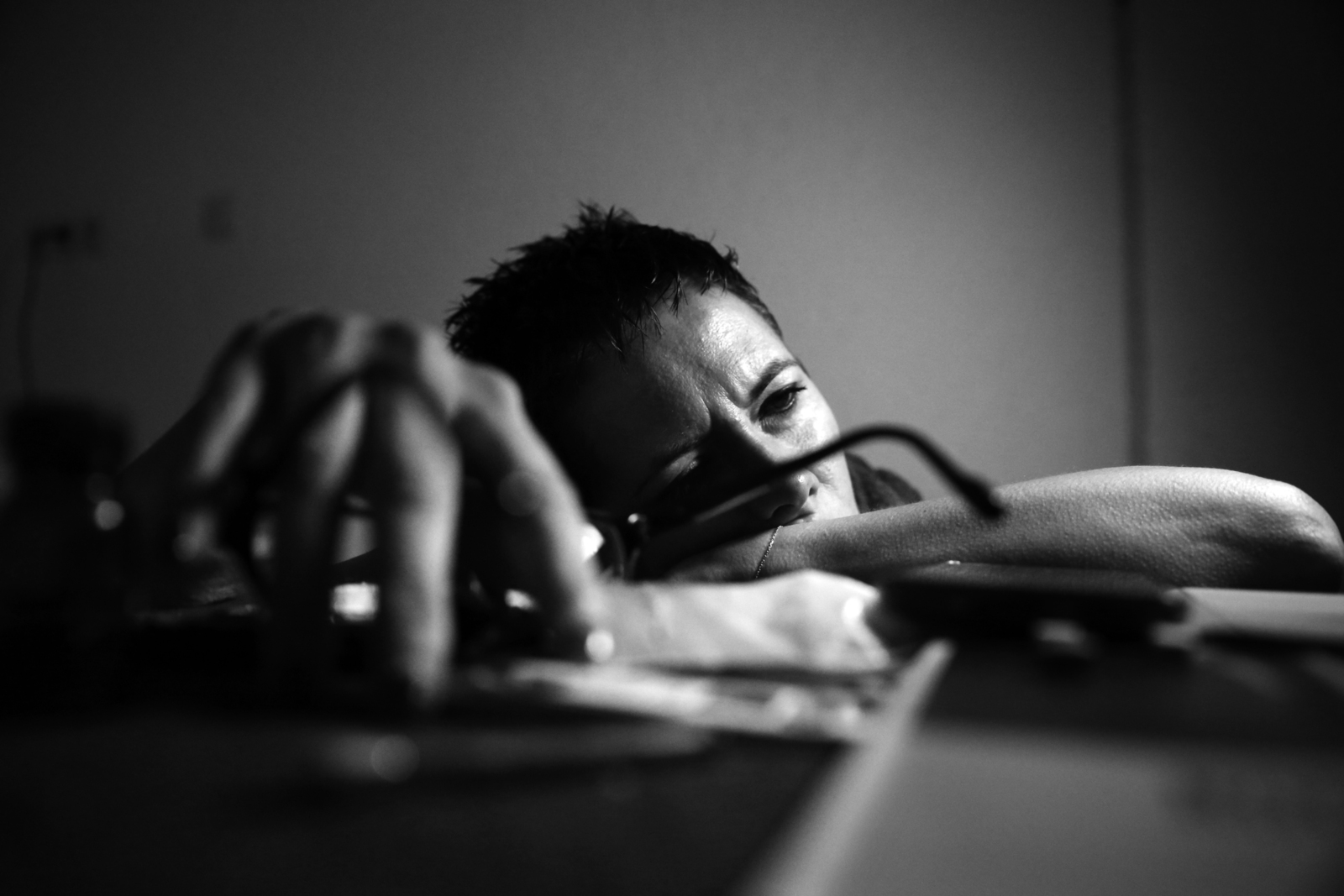 een verlaafde vrouw / work 3a