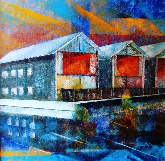 Impressie van huizen II