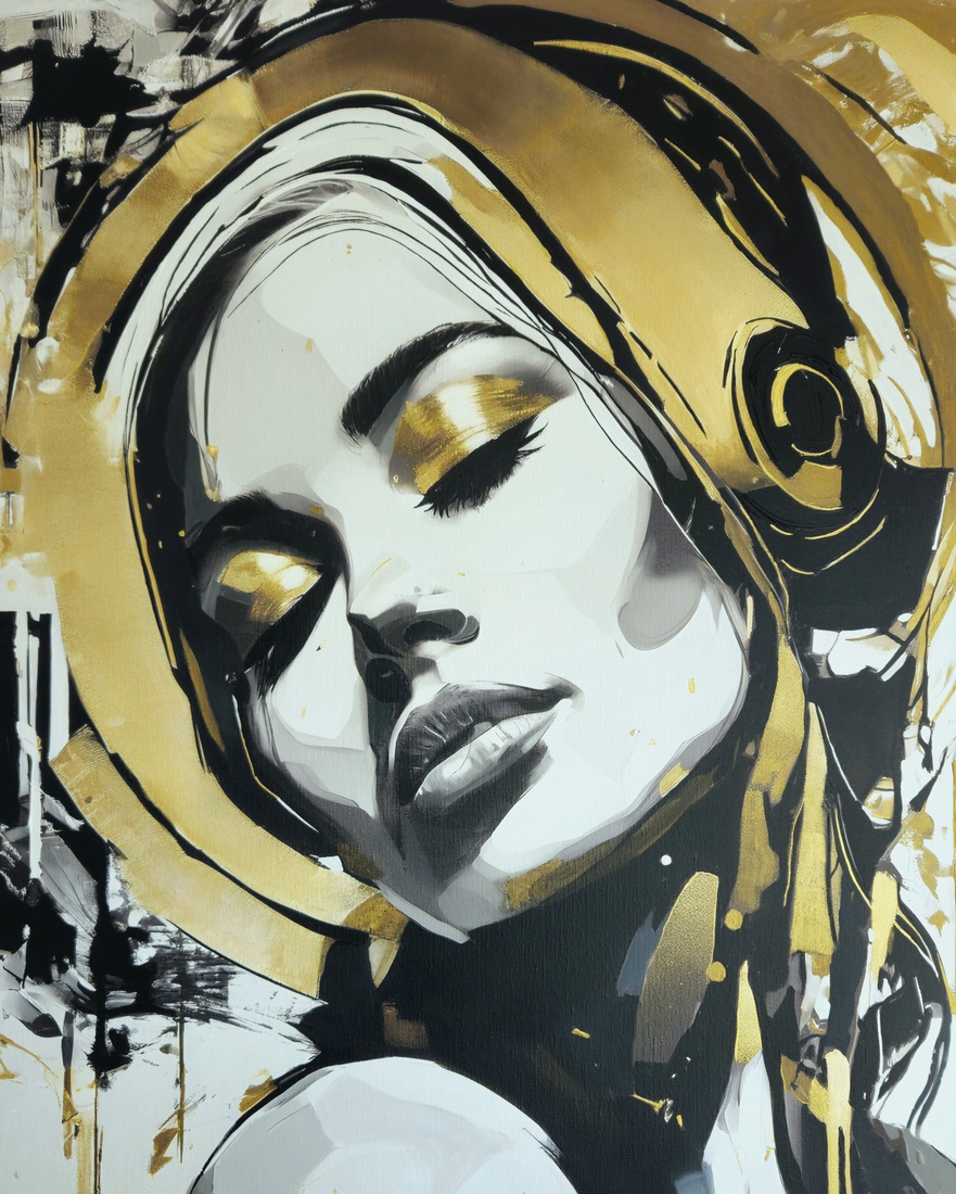 Face 045 A touch of Gold