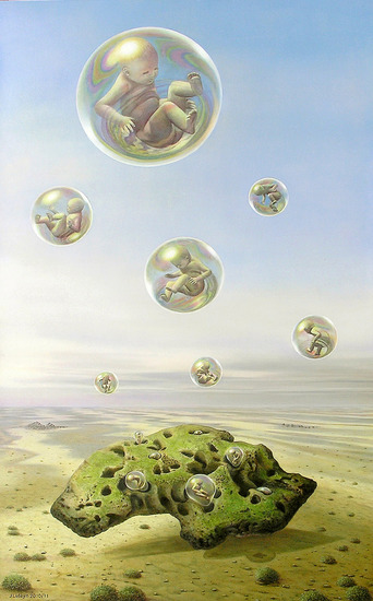 Uit Stof Zijt Gij Geboren En Tot Stof Zult Gij Wederkeren (Olieverf)